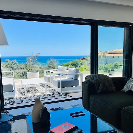 Casa Mina, Magnificient Sea View-corsica Holidays- *