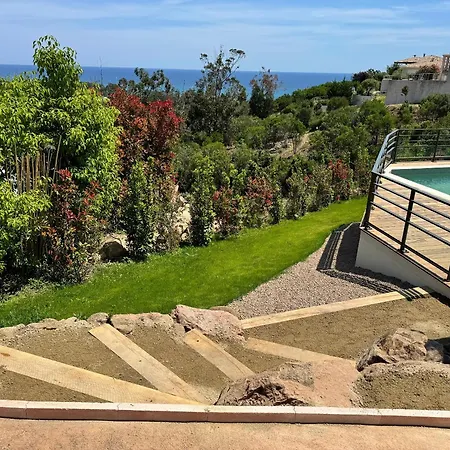 Casa Mina, Magnificient Sea View-corsica Holidays- Villa Sari-Solenzara