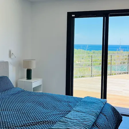 Villa Casa Mina, Magnificient Sea View-corsica Holidays- *