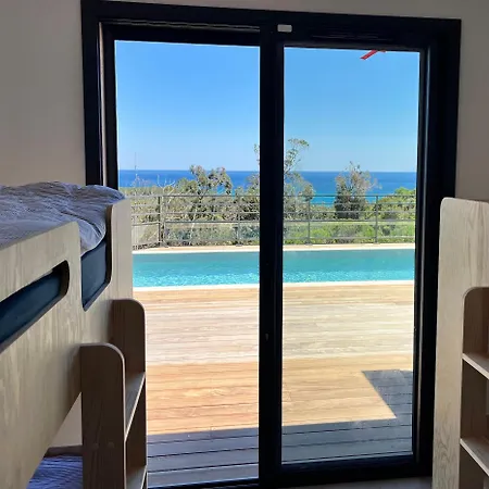 Villa Casa Mina, Magnificient Sea View-corsica Holidays-